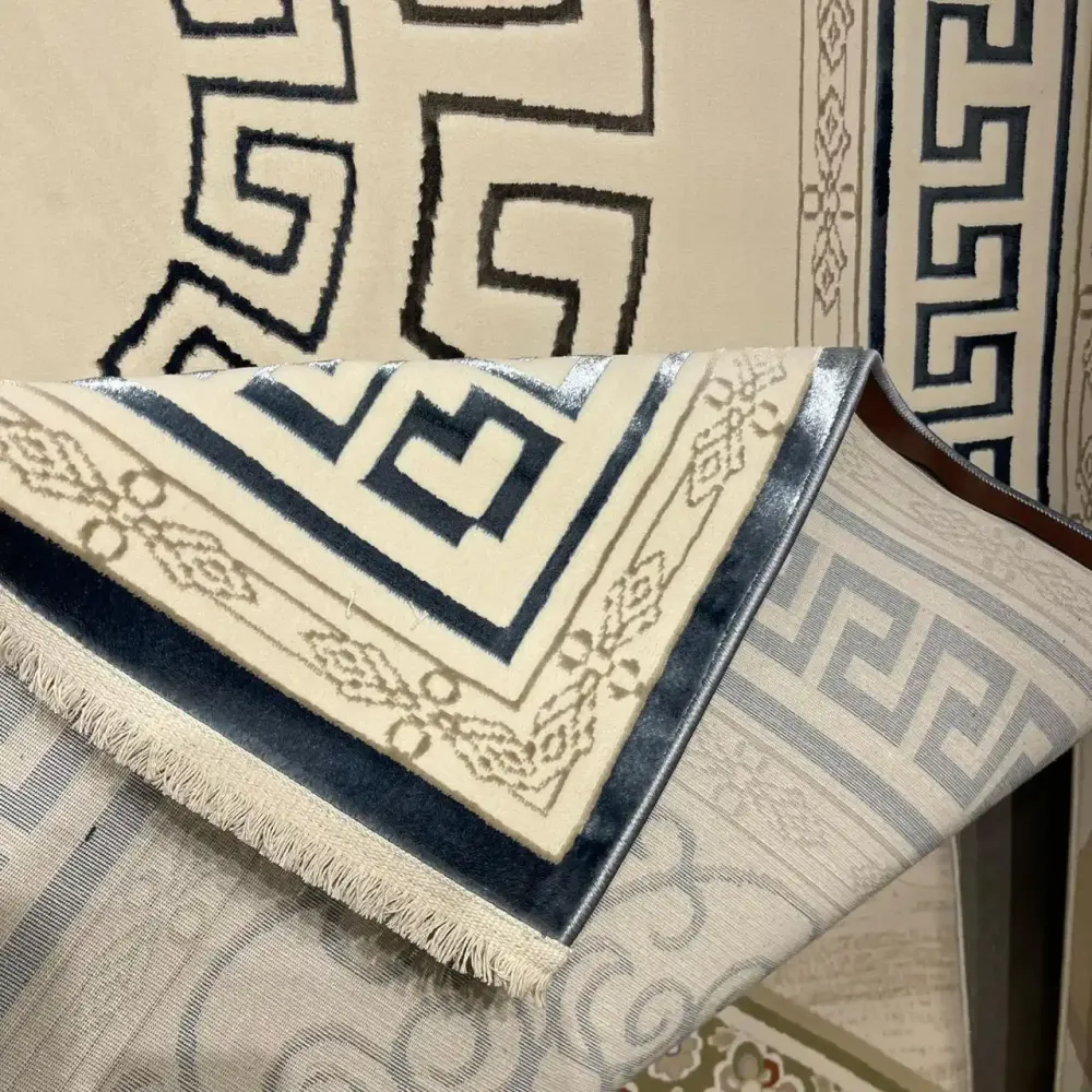 سجاد تركي هيلتون 9668A بيج مقاس 50*80