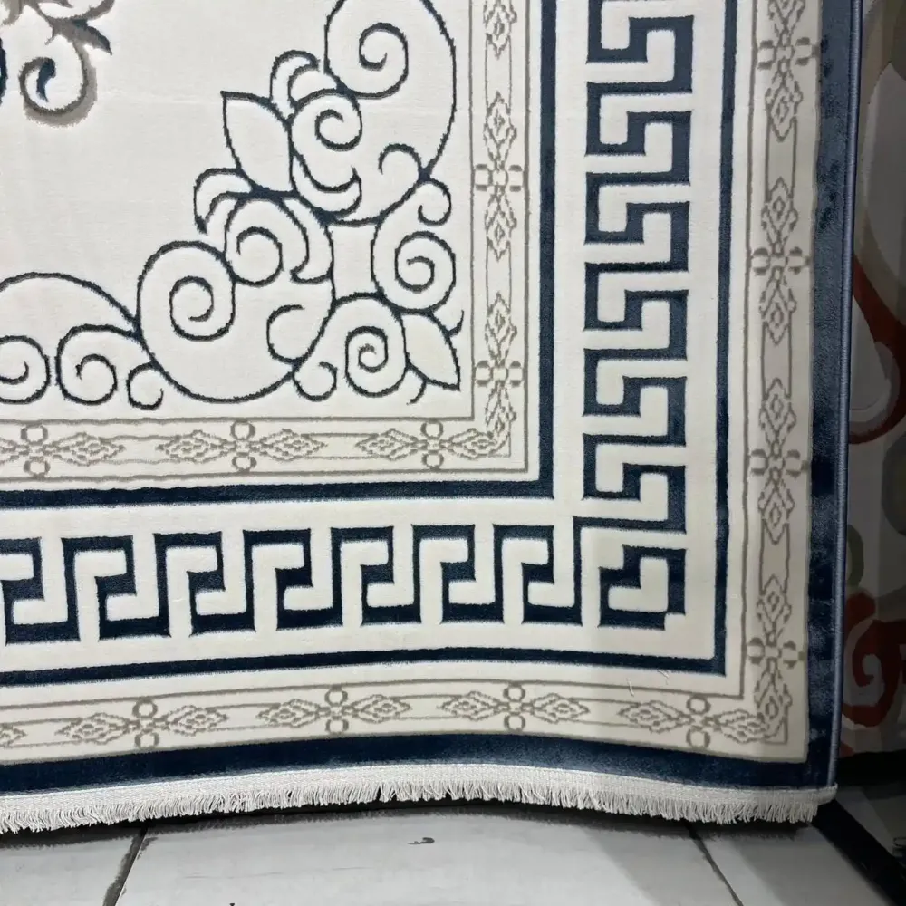 سجاد تركي هيلتون 9668A بيج مقاس 50*80