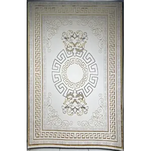 سجاد تركي هيلتون 9668A ذهبي مقاس 400*600