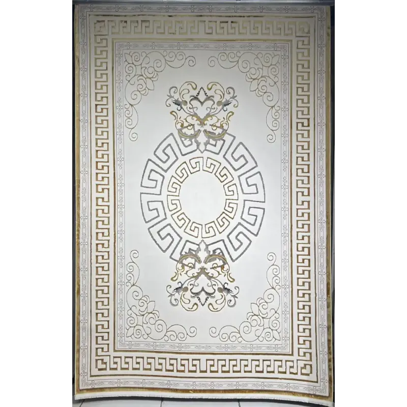 سجاد تركي هيلتون 9668A ذهبي مقاس 400*600