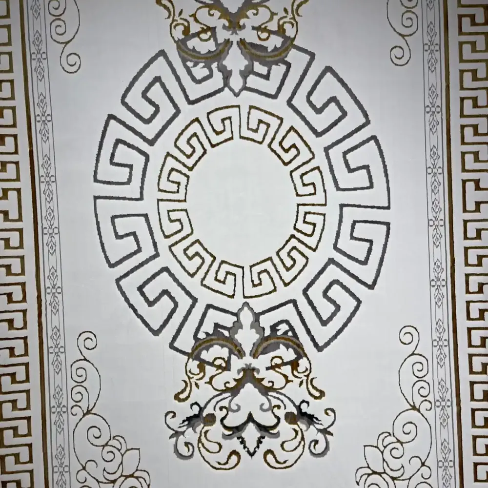 سجاد تركي هيلتون 9668A ذهبي مقاس 50*80