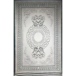 سجاد تركي هيلتون 9668A اخضر مقاس  100*300