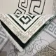 سجاد تركي هيلتون 9668A اخضر مقاس  100*300