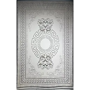 سجاد تركي هيلتون 9668A رصاصي مقاس 400*600