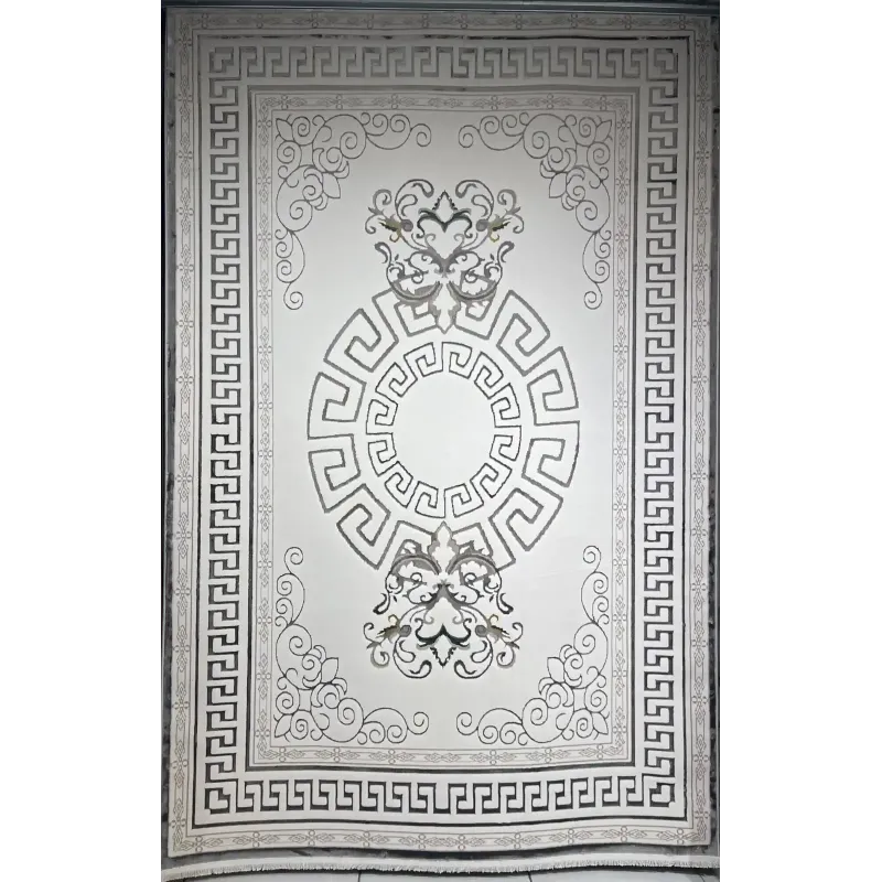 سجاد تركي هيلتون 9668A رصاصي مقاس 400*600