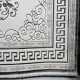 سجاد تركي هيلتون 9668A رصاصي مقاس 50*80