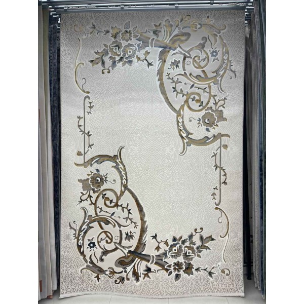 سجاد تركي هيلتون 9803A ذهبي مقاس 300*400