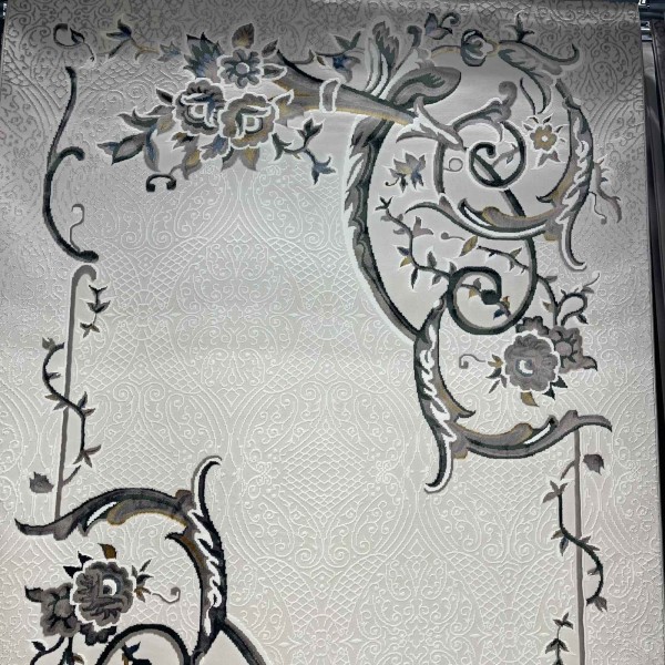 سجاد تركي هيلتون 9803A اخضر مقاس  100*300