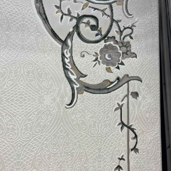 سجاد تركي هيلتون 9803A اخضر مقاس  100*300