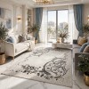 سجاد تركي هيلتون 9803A رصاصي مقاس 300*400