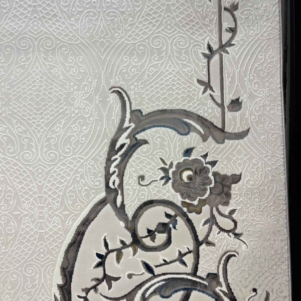 سجاد تركي هيلتون 9803A رصاصي مقاس 300*400