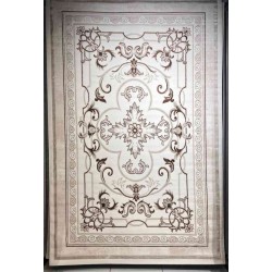 سجاد جوري تركي 9095A لون بيج مقاس 300*400