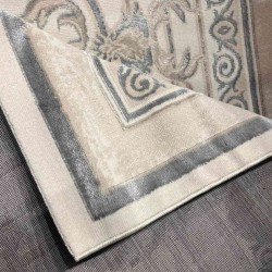 سجاد جوري تركي 9095A لون رصاصي مقاس 300*400