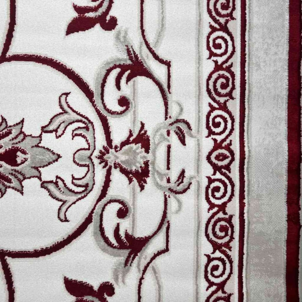 سجاد جوري تركي 9095A لون احمر مقاس 100*200
