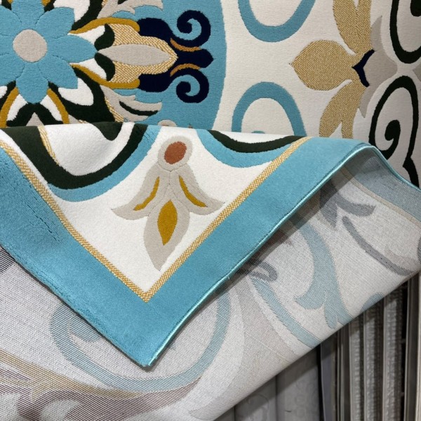 سجاد خجندي تركي A176A تركواز مقاس 400*600