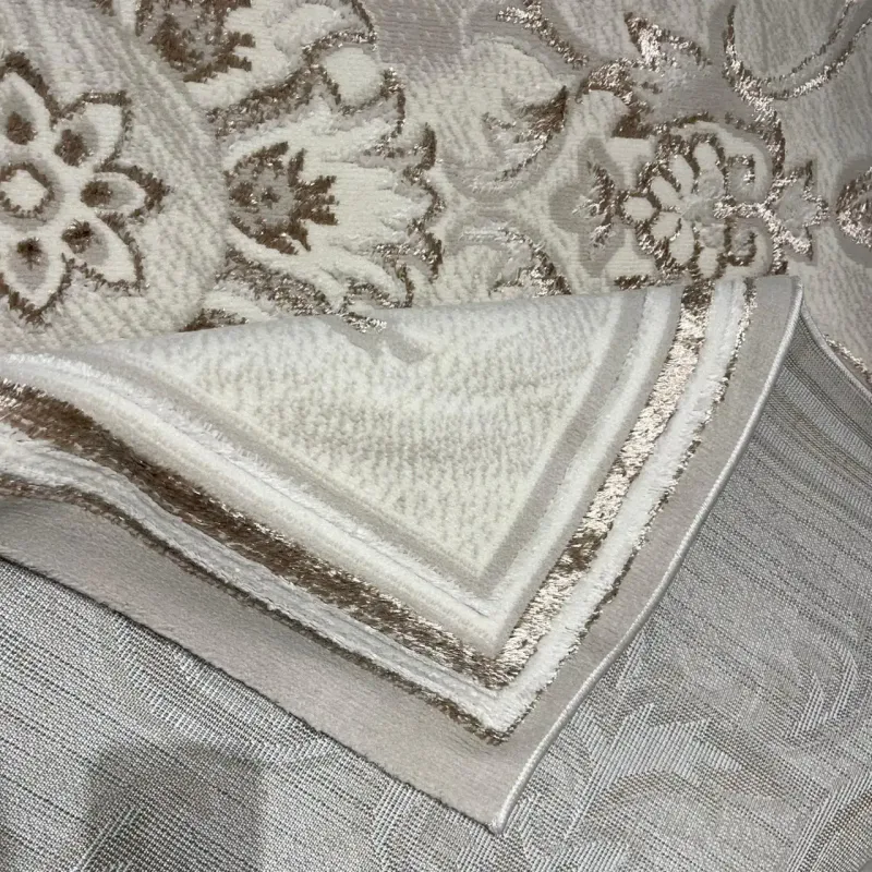 سجاد تركي خزامى 9854A بني مقاس 300*400 - سجاد فرنسي شرقي