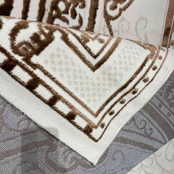سجاد لينا تركي 9095A لون بني مقاس 250*350