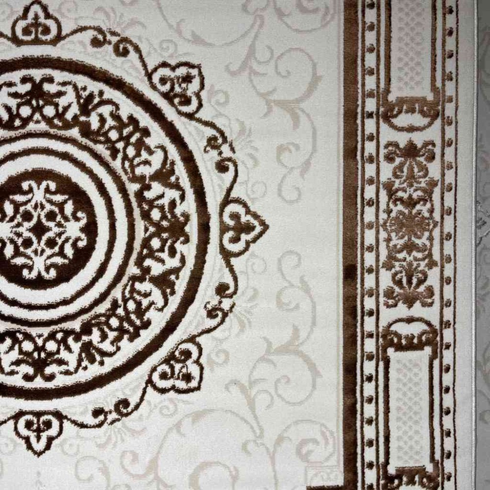 سجاد لينا تركي 9095A لون بني مقاس 50*80