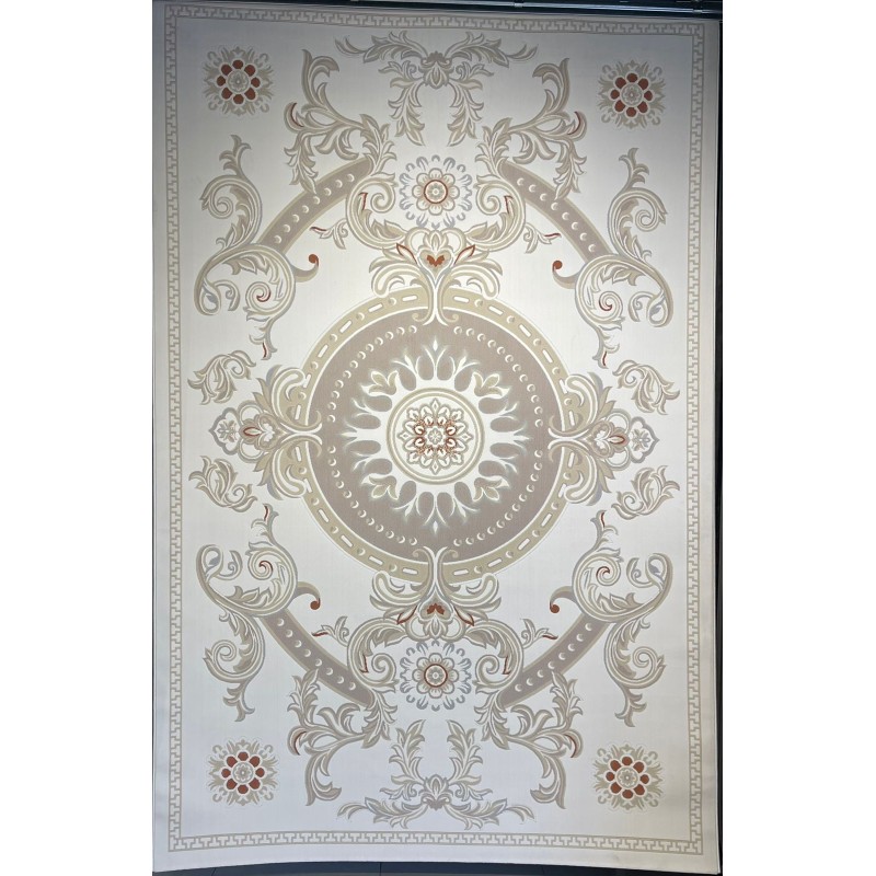 سجاد تركي سوبر ليون 9179A بيج غامق مقاس 400*500