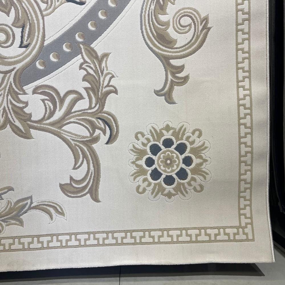 سجاد تركي سوبر ليون 9179A رصاصي مقاس 400*500