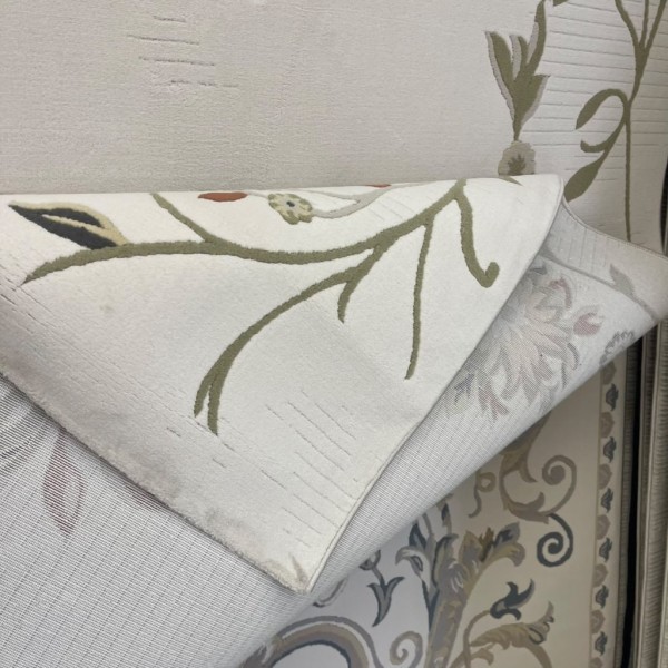 سجاد نخبة تركي A139A كريم اخضر مقاس 400*600