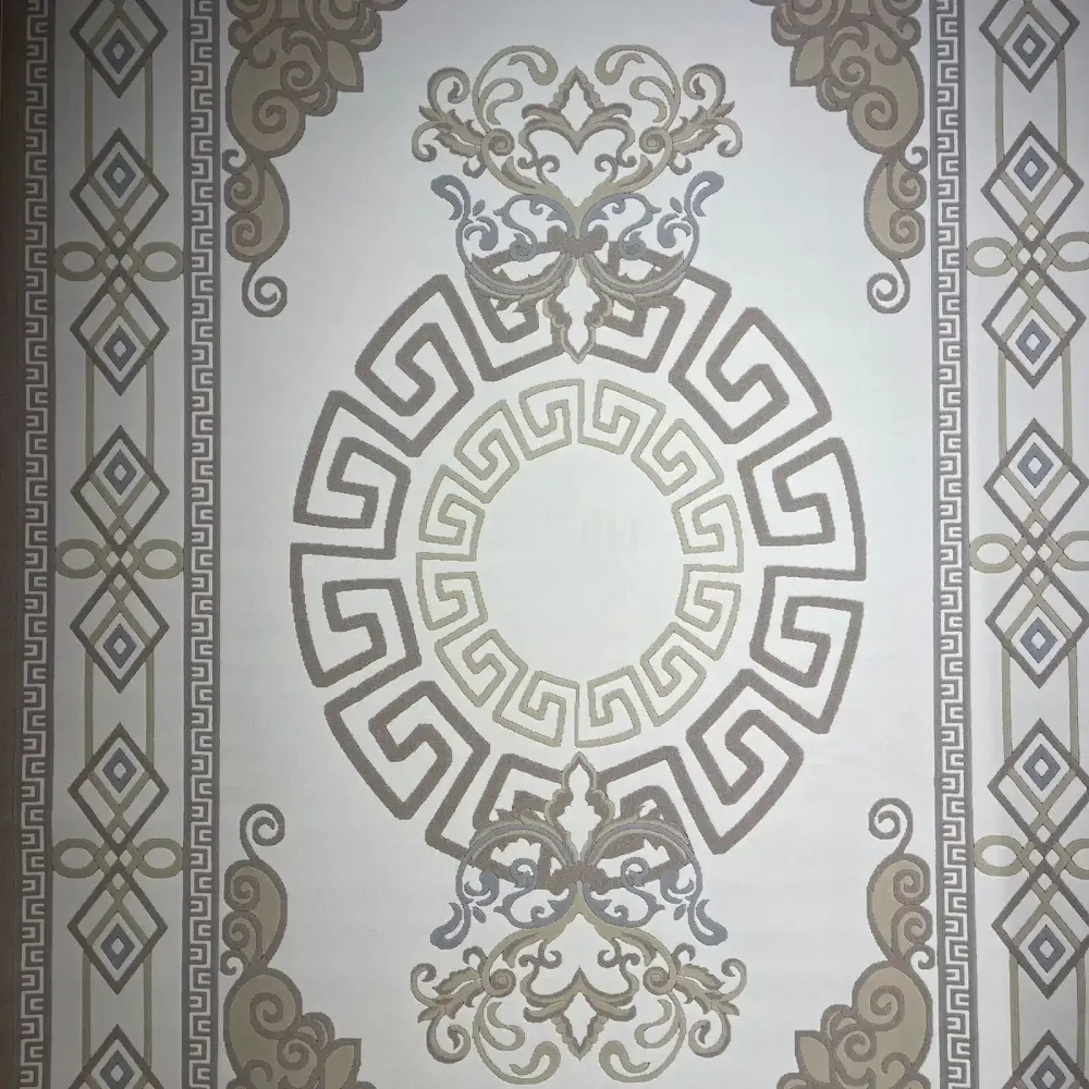 سجاد تركي مودرن العشراء 9660A بيج غامق مقاس 50*80