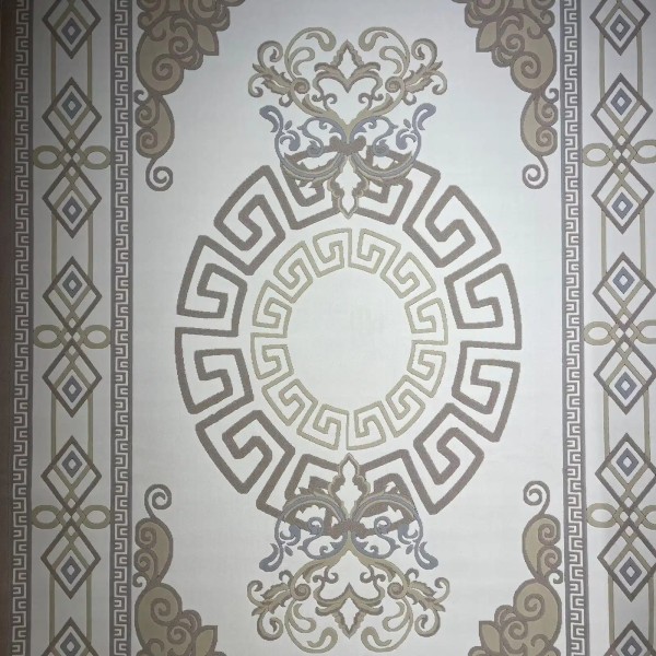 سجاد تركي مودرن العشراء 9660A بيج غامق مقاس 200*300