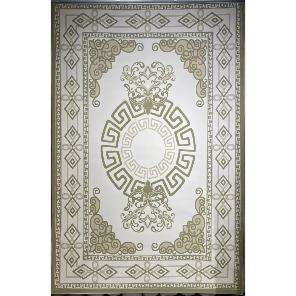 سجاد تركي مودرن العشراء 9660A اخضر مقاس 200*300