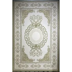 سجاد تركي مودرن العشراء 9660A اخضر مقاس 200*300