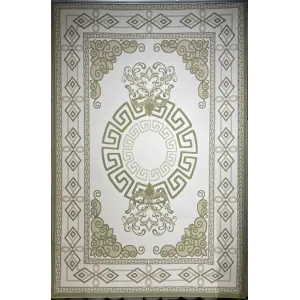 سجاد تركي مودرن العشراء 9660A اخضر مقاس 200*300