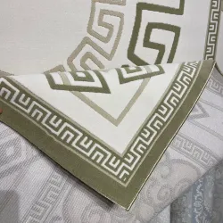 سجاد تركي مودرن العشراء 9660A اخضر مقاس 200*300
