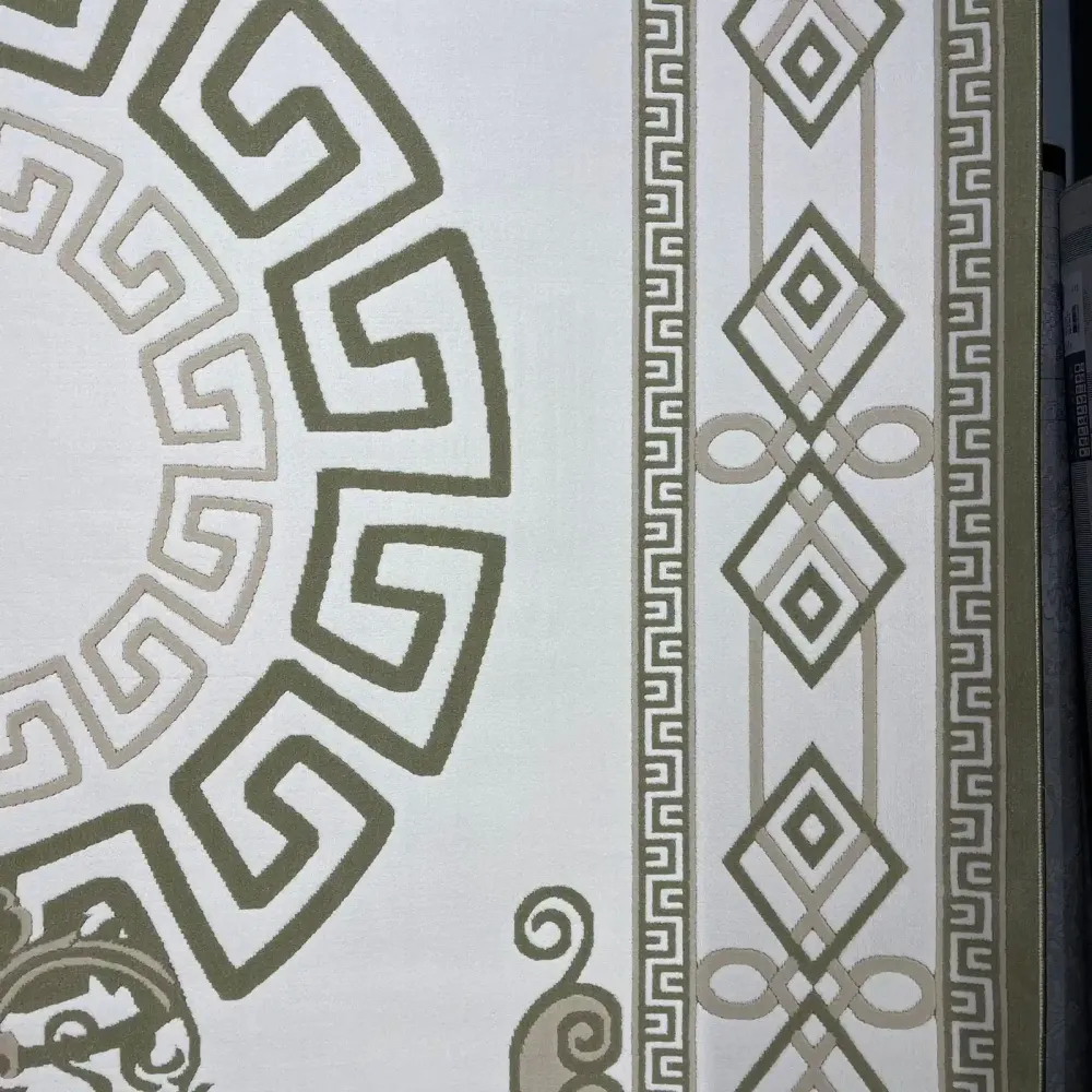 سجاد تركي مودرن العشراء 9660A اخضر مقاس 200*300