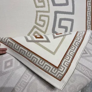 سجاد تركي مودرن العشراء 9660A بيج فاتح مقاس 50*80 سجاد تركي مودرن العشراء 9660A بيج فاتح مقاس 50*80