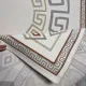 سجاد تركي مودرن العشراء 9660A بيج فاتح مقاس 50*80