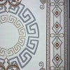 سجاد تركي مودرن العشراء 9660A بيج فاتح مقاس 50*80