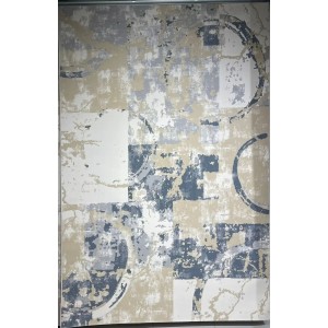 سجاد تركي مودرن العشراء 9661A سماوي مقاس 250*350