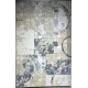 سجاد تركي مودرن العشراء 9661A سماوي مقاس 400*500