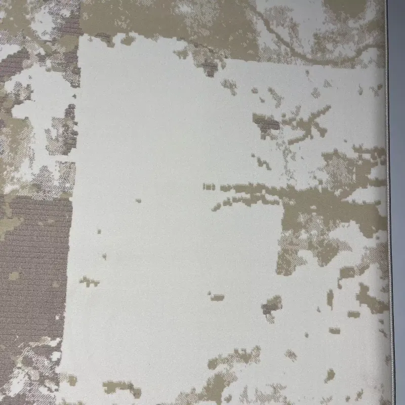 سجاد تركي مودرن العشراء 9661A بيج غامق مقاس 50*80