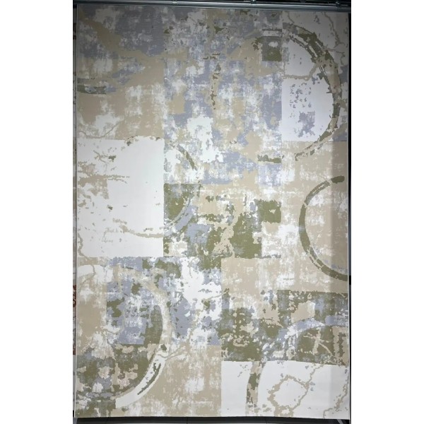 سجاد تركي مودرن العشراء 9661A اخضر مقاس 200*300