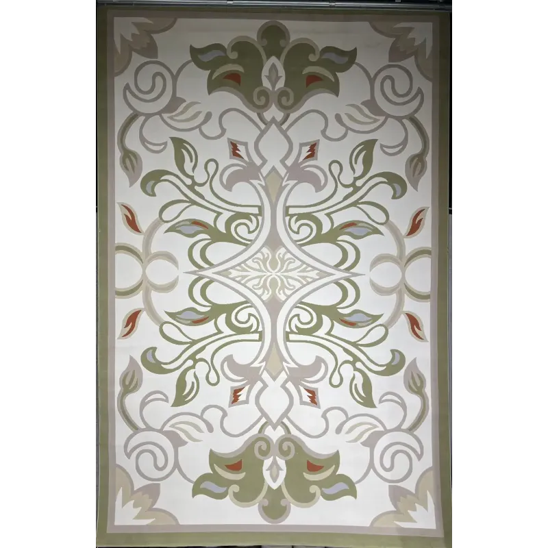 سجاد تركي المصممين بالاس 9552A اخضر مقاس 50*80