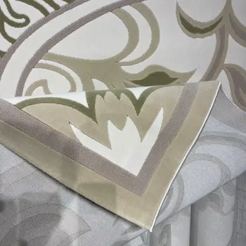 سجاد تركي المصممين بالاس 9552A بيج فاتح مقاس 250*350