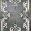 سجاد بانوراما تركي 0L312C ابيض رصاصي مقاس 250*350