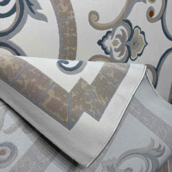 سجاد تركي سوبر ليون 9114A سماوي مقاس 400*500