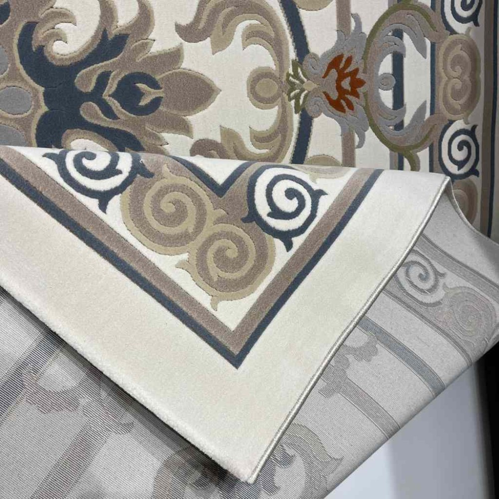 سجاد تركي سوبر ليون 9280A سماوي مقاس 400*500