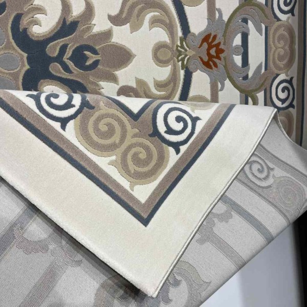 سجاد تركي سوبر ليون 9280A سماوي مقاس 200*300