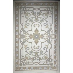 سجاد تركي سوبر ليون 9280A بيج غامق مقاس 50*80