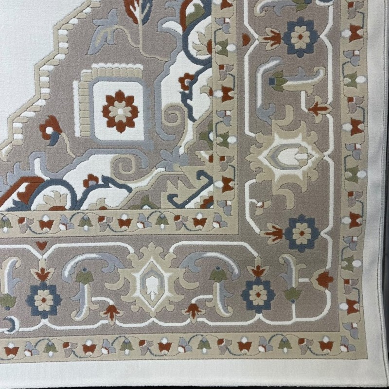 سجاد سوبر قولدن تركي 9962A بيج مقاس 100*300