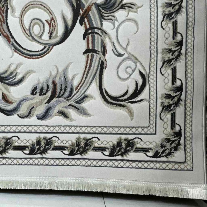 سجاد تركي تالا 9102A كريم شرينك مقاس 300*400