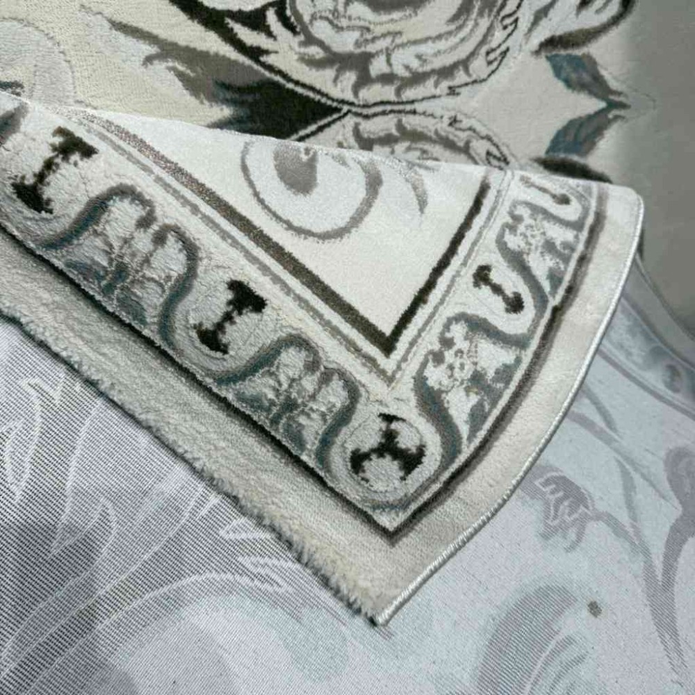 سجاد تركي ياسمين نقش فرنسي 9050A بيج مقاس 150*220