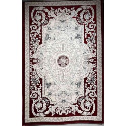 سجاد تركي ياسمين نقش فرنسي 9051A احمر مقاس 80*150